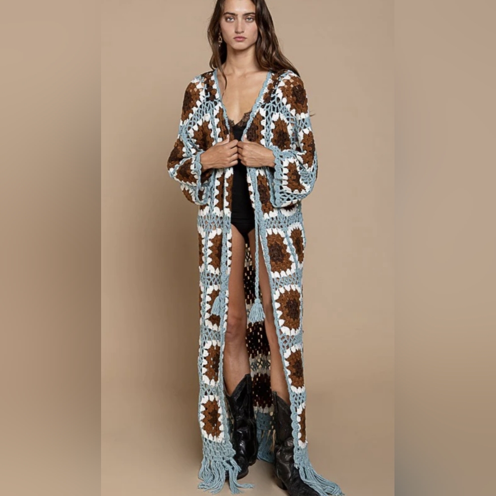 BOHO Crochet Cardigan POL